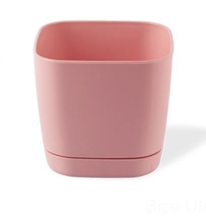 Pembe Dekoratif Saksı-5 Adet