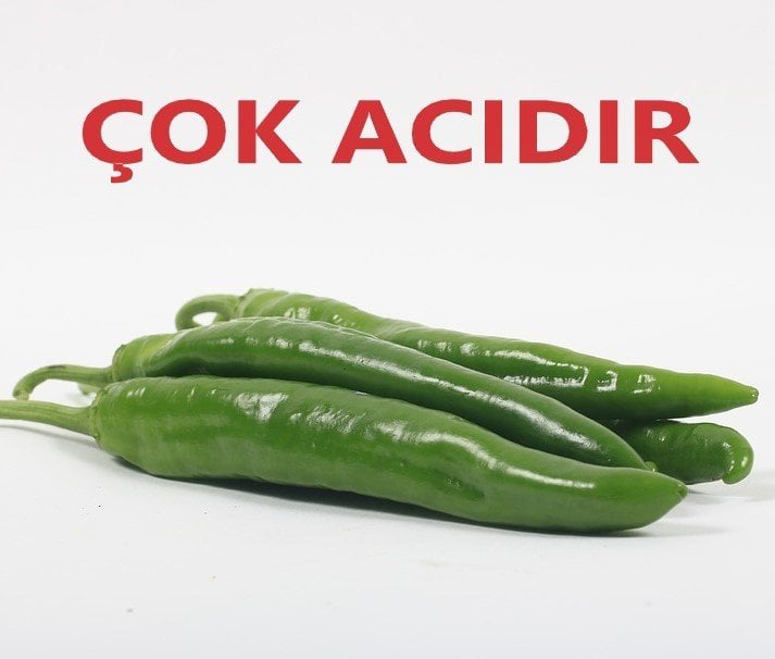 Zehir Gibi Acı Hatay Samandağ Biber Fidesi-5 Adet