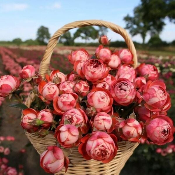 Tüplü Çok Goncalı Soğuğa Dayanıklı Kokulu Pompeji Yediveren Gül Fidanı